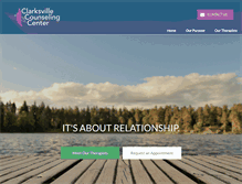 Tablet Screenshot of clarksvillecounseling.com